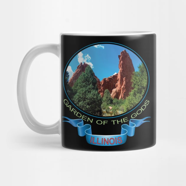 Garden of the gods, Illinois - Print on demand product by TeeText